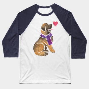 Watercolour Leonberger Baseball T-Shirt